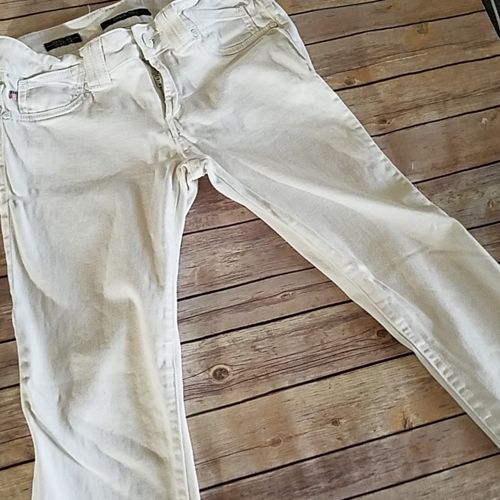 Vigoss White Crop Jeans
